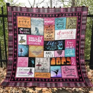Prima Ballerina Quilt Blanket Aq55  Quilt